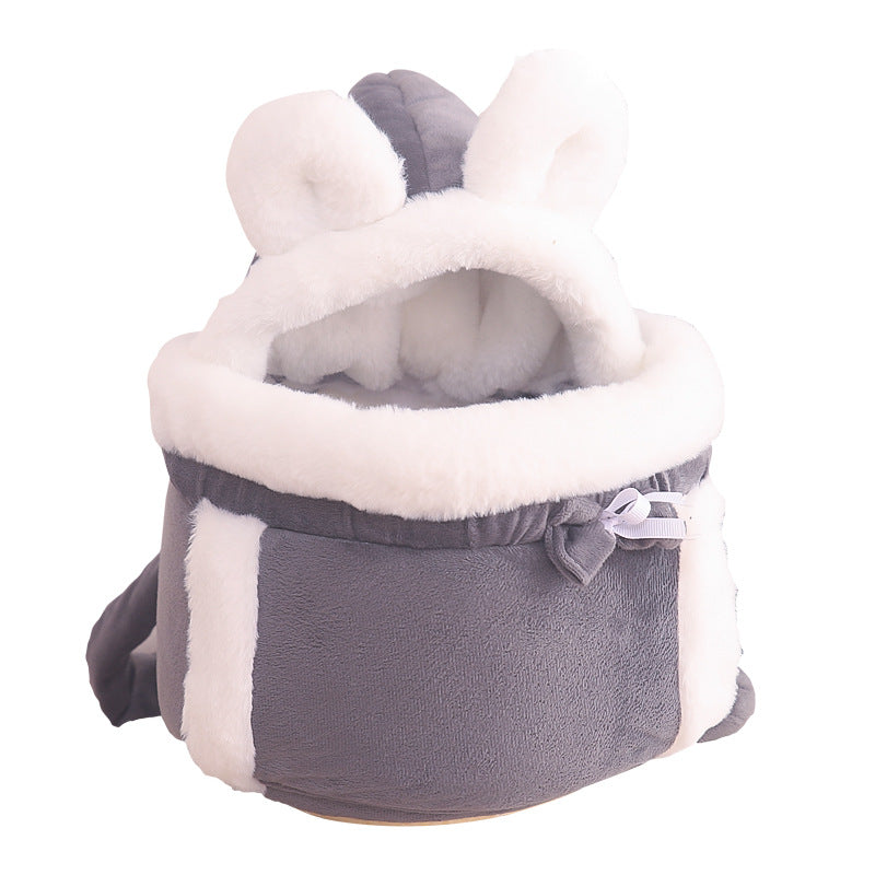 Cute Cat Backpack & Indoor Pet Bed for Cats and Small Dogs